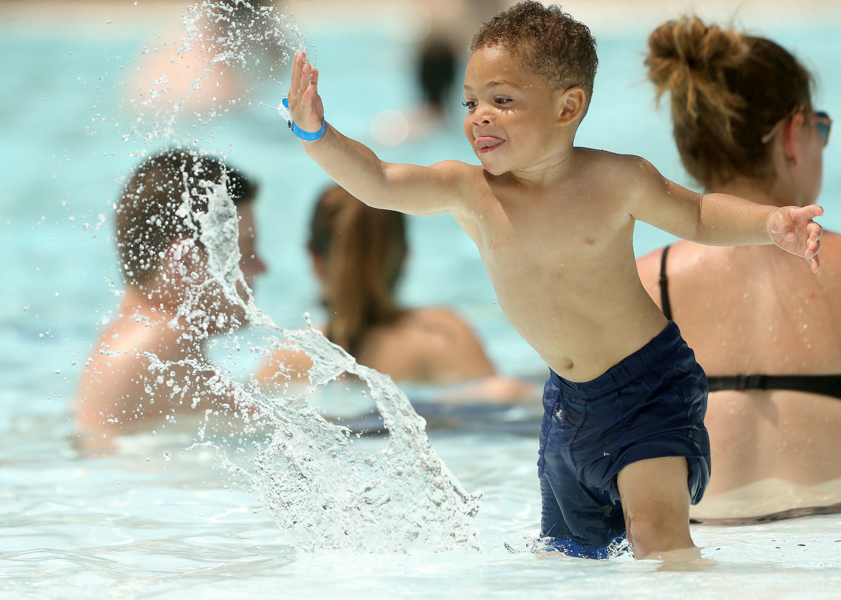 Splish-splash at Splash Landing